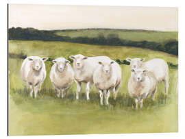 Magnettafel Schafe auf der Weide