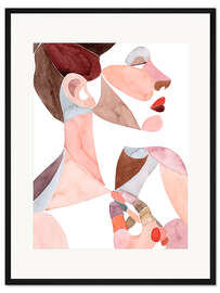 Gerahmter Kunstdruck Goldenes Alter II