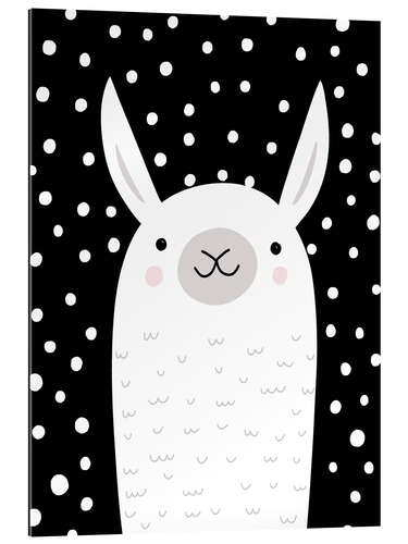 Gallery print Funny Llama