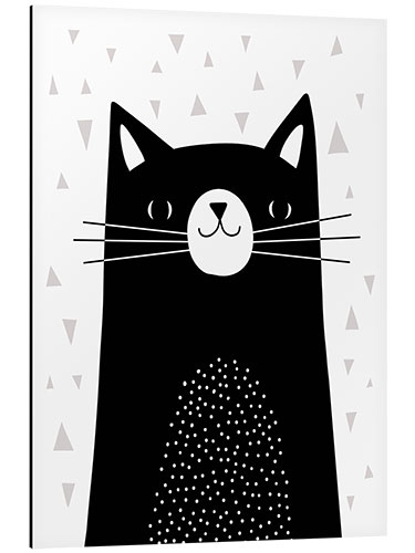 Aluminium print Lovable cat