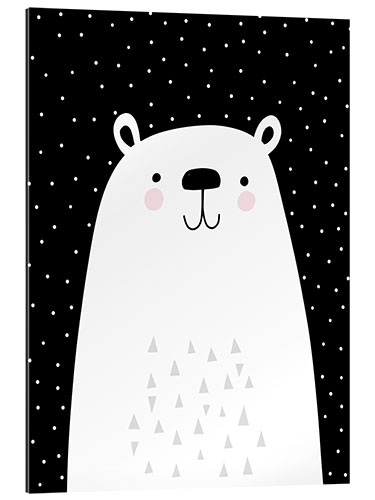 Gallery print Cool polar bear