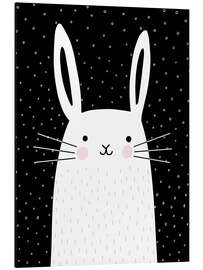 Aluminium print Sweet bunny