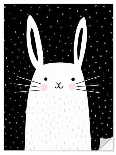 Wall sticker Cute bunny