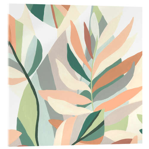 Acrylglas print Soft Tropics I