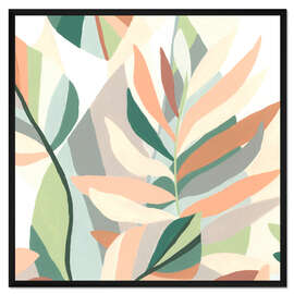 Gerahmter Kunstdruck Weiche Tropen I