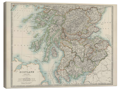 Leinwandbild Schottland 19. Jahrhundert (englisch)