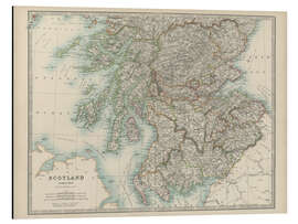 Magnettafel Schottland 19. Jahrhundert (englisch)