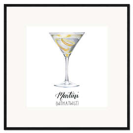 Gerahmter Kunstdruck Happy Hour IV (englisch)