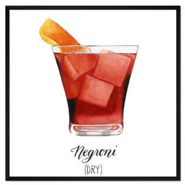 Gerahmter Kunstdruck Happy Hour V (englisch)