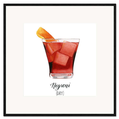 Gerahmter Kunstdruck Happy Hour V (englisch)