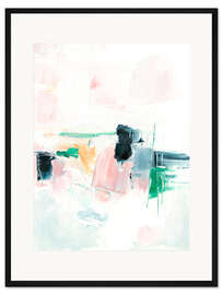 Gerahmter Kunstdruck Kaugummi Bonbons I