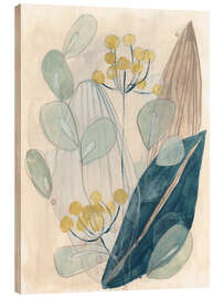 Holzbild Terra Garten II - June Erica Vess