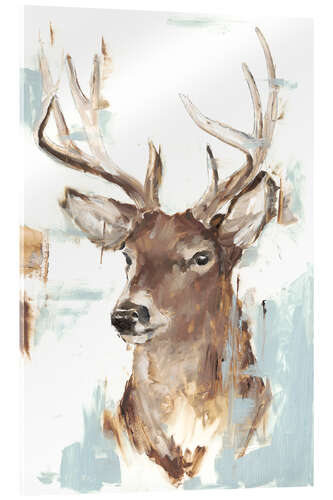 Acrylic print Modern stag II