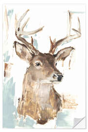 Wall sticker Modern stag I