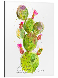 Aluminium print Cactus verse III