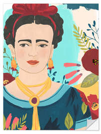 Wall sticker Frida Kahlo's Garden