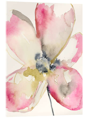 Akrylbillede Magenta petals II
