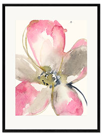 Framed art print Magenta petals I