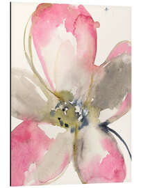 Magnettafel Magenta Blütenblätter I