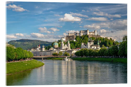 Akrylglastavla Spring in Salzburg