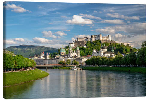 Canvas print Spring in Salzburg