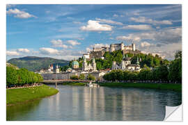 Självhäftande poster Spring in Salzburg