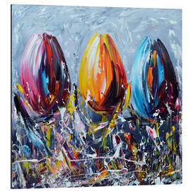 Magnettafel Tulpen I