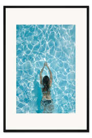 Gerahmter Kunstdruck Wasserliebe