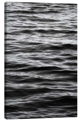 Canvas print Black ocean