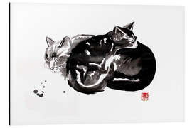 Magnettafel Mutter und Sohn