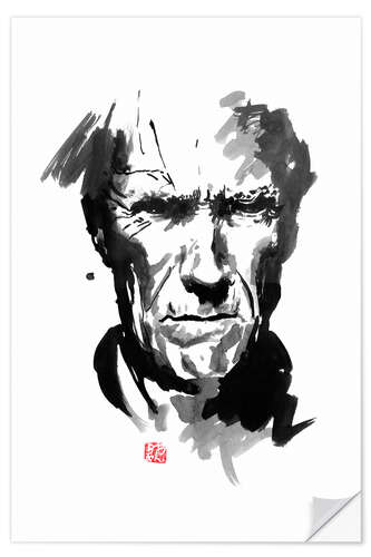 Muursticker Clint eastwood