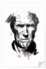 Wall sticker Clint eastwood