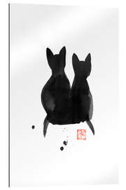 Gallery print Two cats