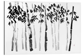 Magnettafel Bambuswald