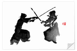 Wall sticker Kendo