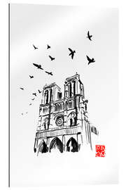 Tableau en plexi-alu Notre-Dame