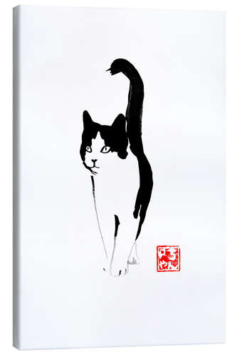 Canvas print Straycat