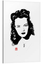 Aluminium print Romy Schneider