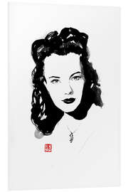 Foam board print Romy Schneider