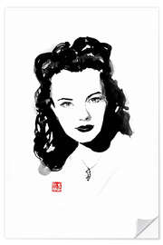 Wall sticker Romy Schneider