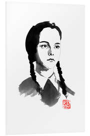 Foam board print Wednesday Addams