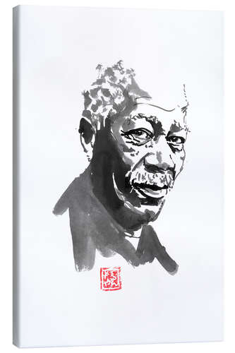 Canvas print Morgan freeman