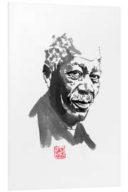 Foam board print Morgan freeman