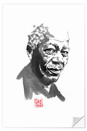 Wall sticker Morgan freeman