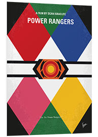 Foam board print Power Rangers