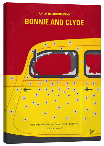 Canvas print Bonnie and Clyde