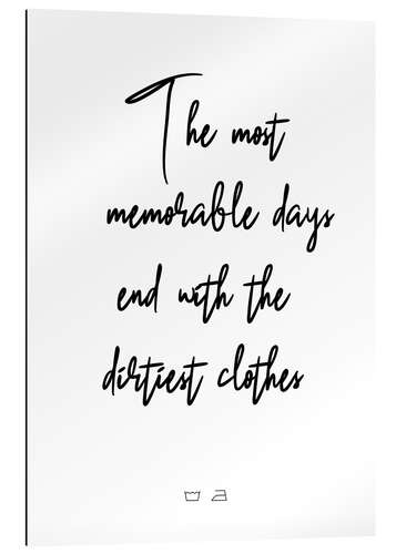 Gallery print Memorable days, dirty clothes