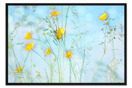 Gerahmter Kunstdruck Sommerzeit