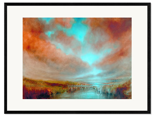 Innrammet kunsttrykk Colors of light