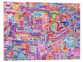 Foam board print Big City Feeling